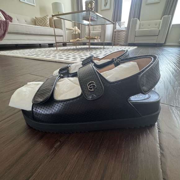 Gucci Malaga Dad Sandals - Picture 1 of 10